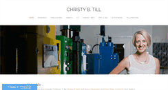 Desktop Screenshot of christytill.com